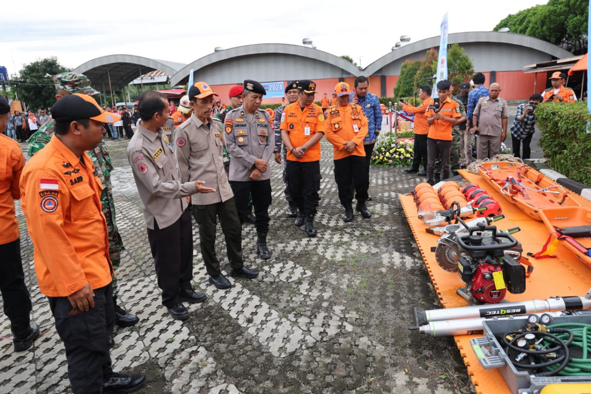 Pimpin Apel Siaga Bencana 2024, Pj Sekda Provinsi Banten Usman Asshiddiqi Qohara Dorong Masyarakat Sadar Bencana