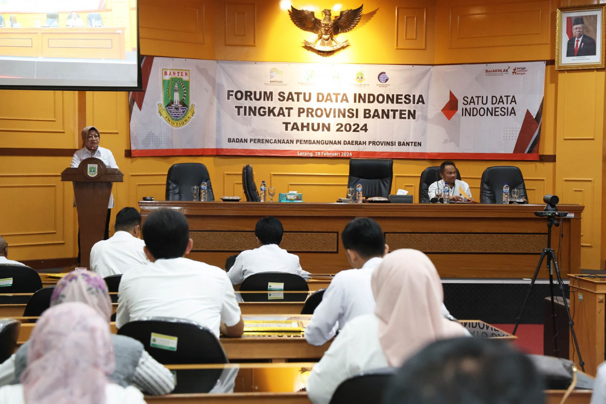 Pj Sekda Provinsi Banten Virgojanti: Akurasi dan Validasi Data Penting Untuk Menyukseskan Program Pemerintah