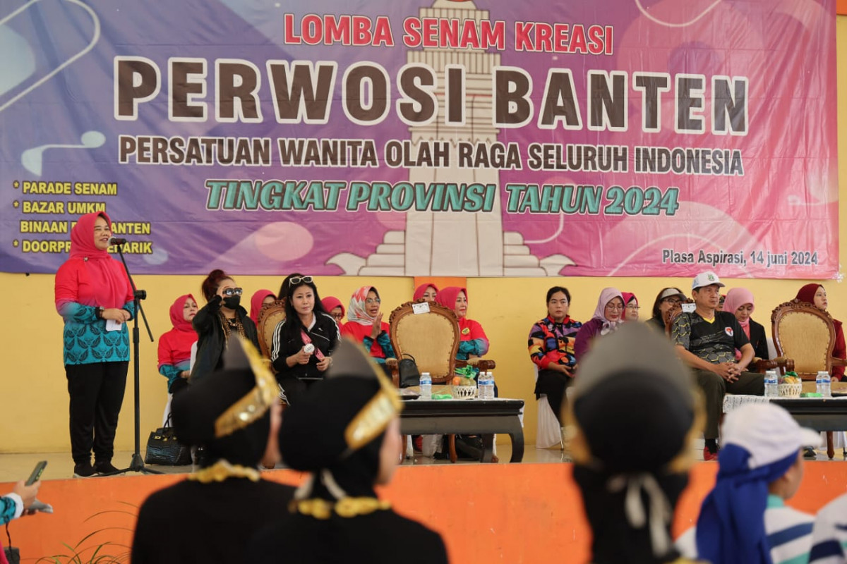 Perwosi Banten Gelar Lomba Senam Kreasi