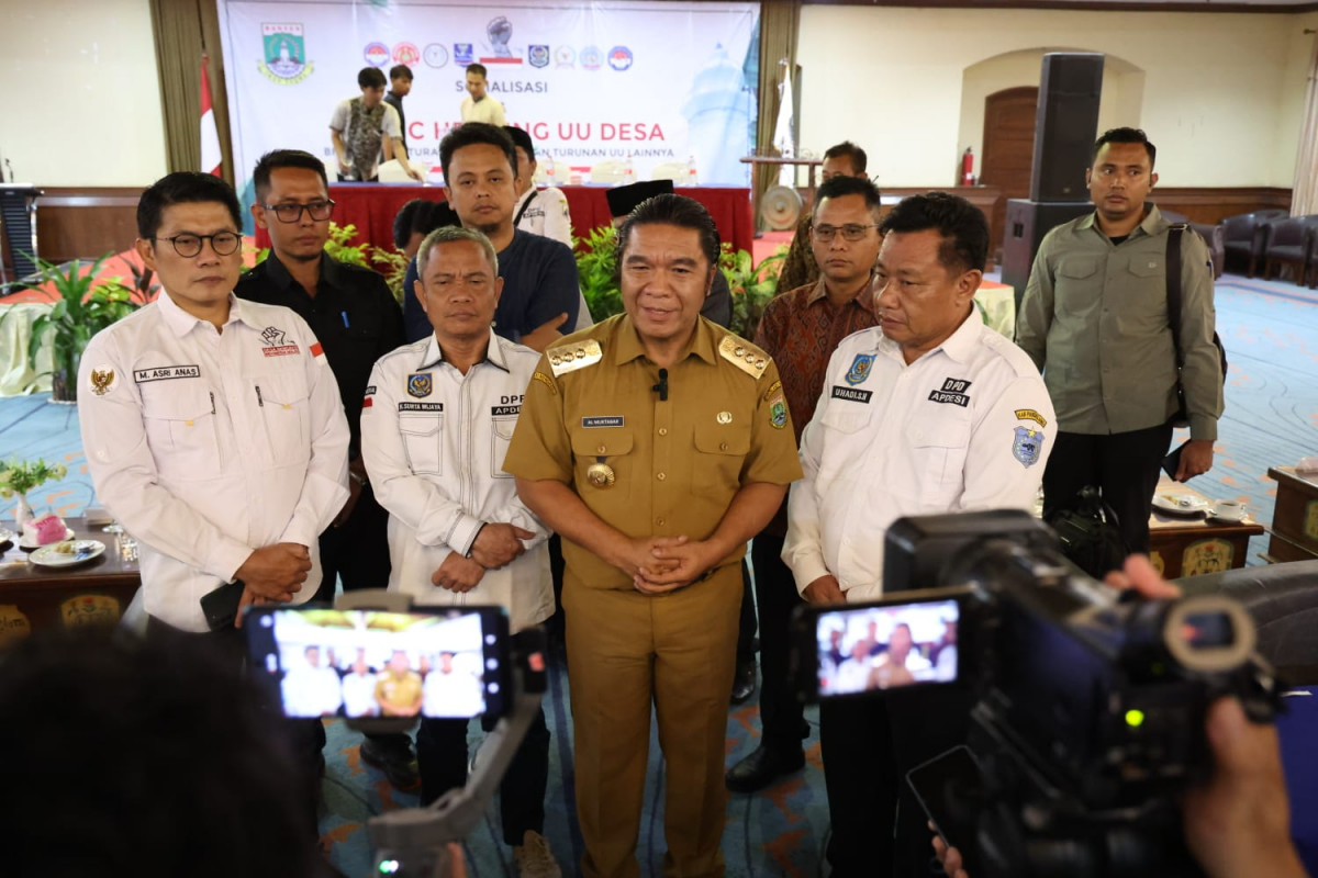 Buka Public Hearing Pj. Gubernur Banten Al Muktabar: Semangat Bersama Ciptakan Desa Bergerak Menuju Masyarakat Sejahtera