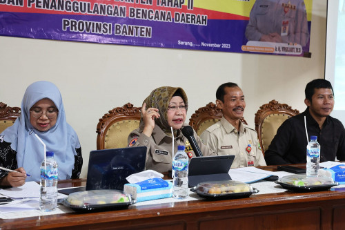 Pemprov Banten Gencarkan Sosialisasi Pencegahan dan Mitigasi Bencana