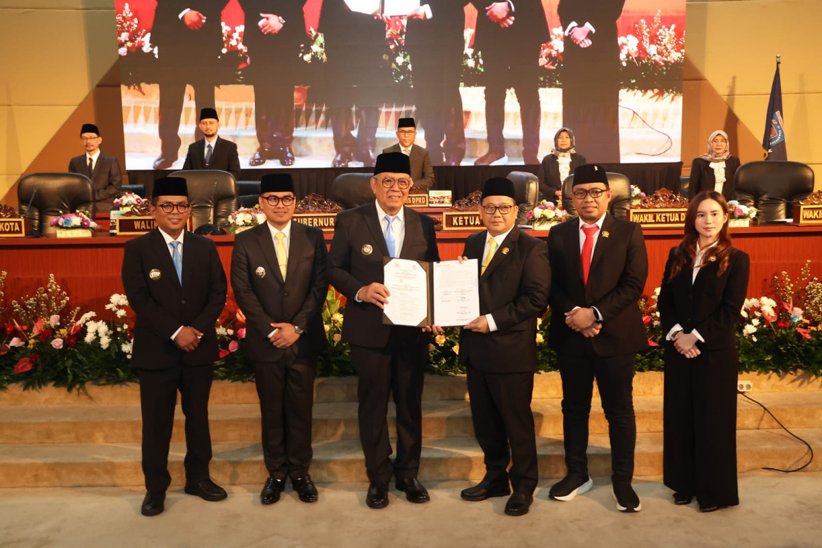 Gubernur Banten Andra Soni: Kami Kepala Daerah se-Provinsi Banten Komitmen  Bersama-sama Memajukan Provinsi Banten