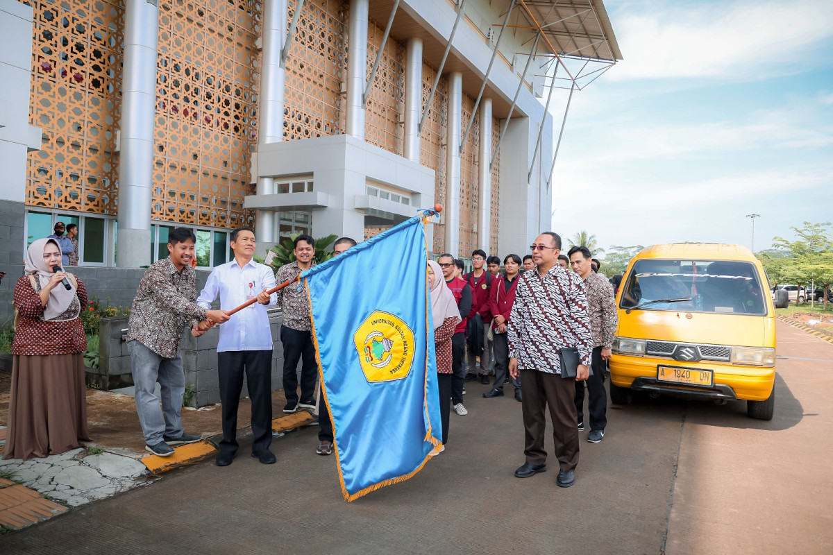 Wagub Banten A Dimyati Natakusumah Lepas 1400 Mahasiswa Peserta KKM Untirta