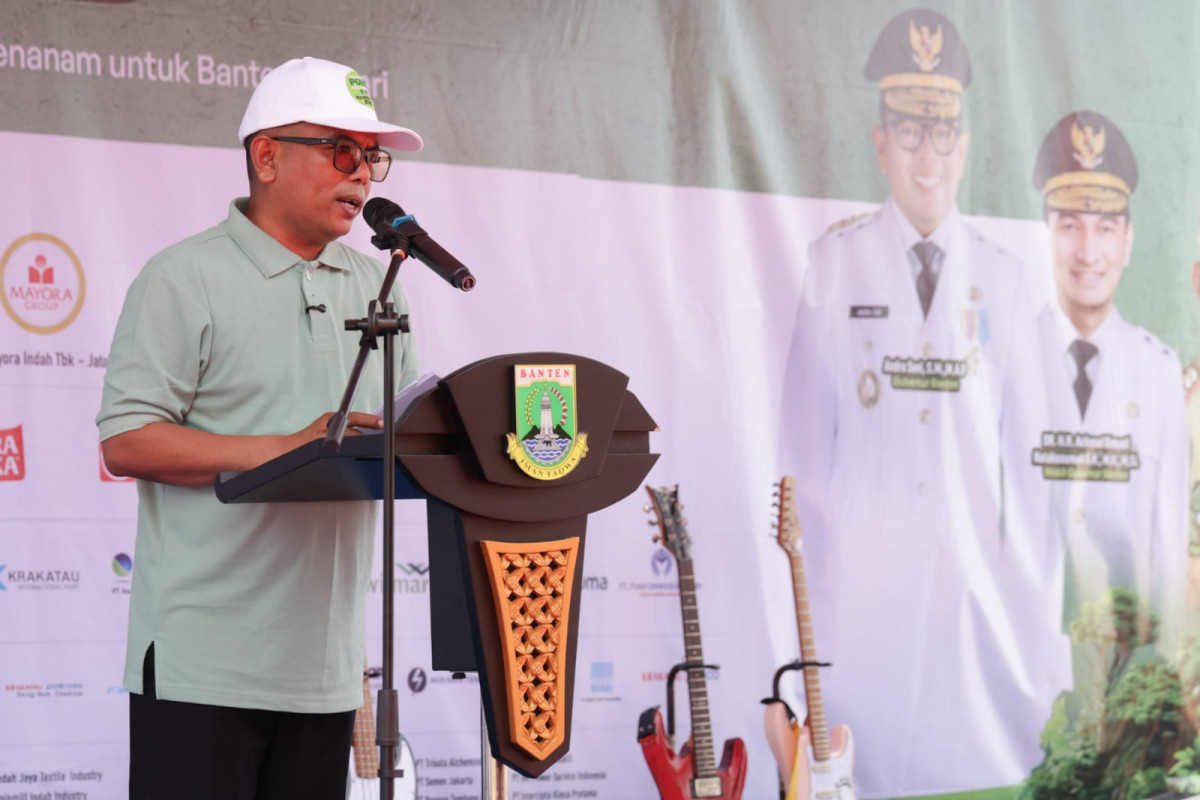 Pemprov Banten Perkuat Gerakan Pelestarian Lingkungan Melalui 'Bang Kaliandra' pada Peringatan HMPI–BMN 2025