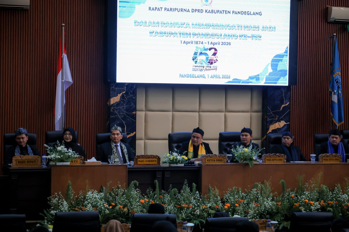 HUT ke-152 Pandeglang, Wagub Dimyati: Pembangunan Pandeglang Didukung Program Strategis Pemerintah