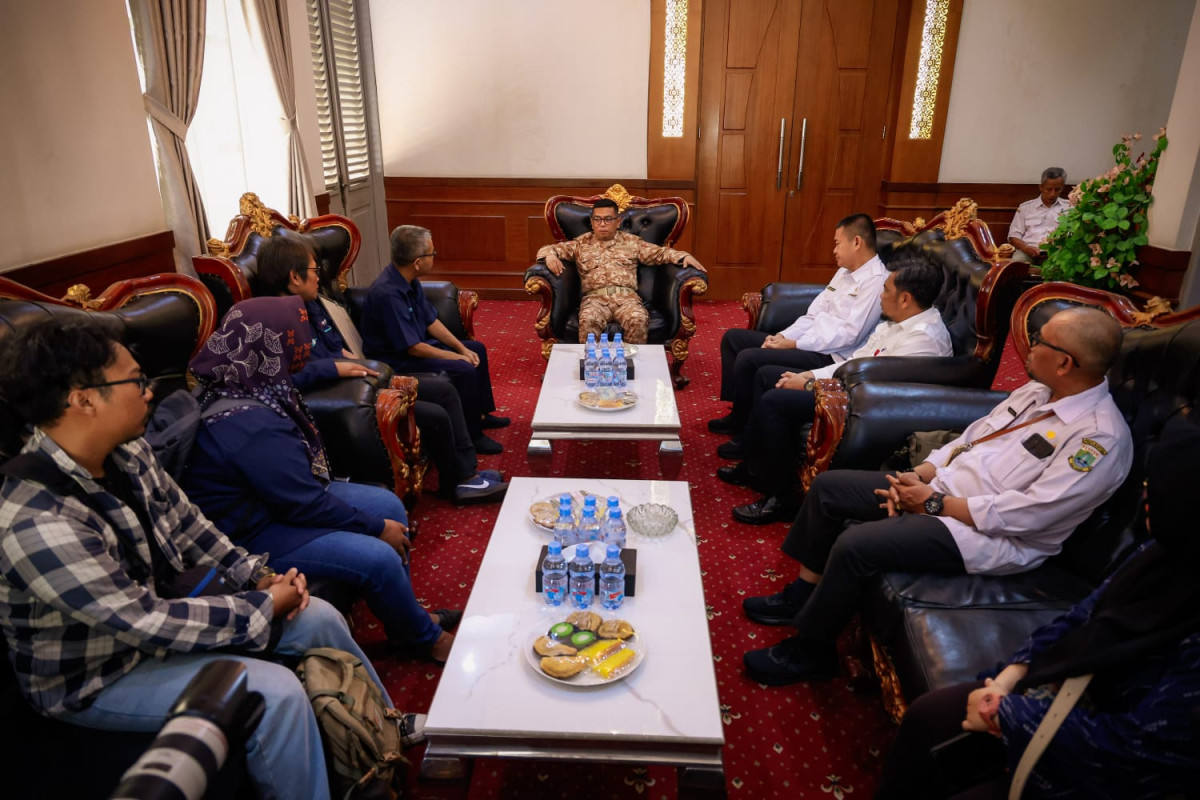 Gubernur Banten Andra Soni Ajak Media dan Semua Pihak Bersama Memunculkan Harapan Dan Optimisme