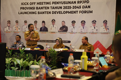 Visi Provinsi Banten Emas Menjadi Fokus RPJPD Tahun 2025-2045