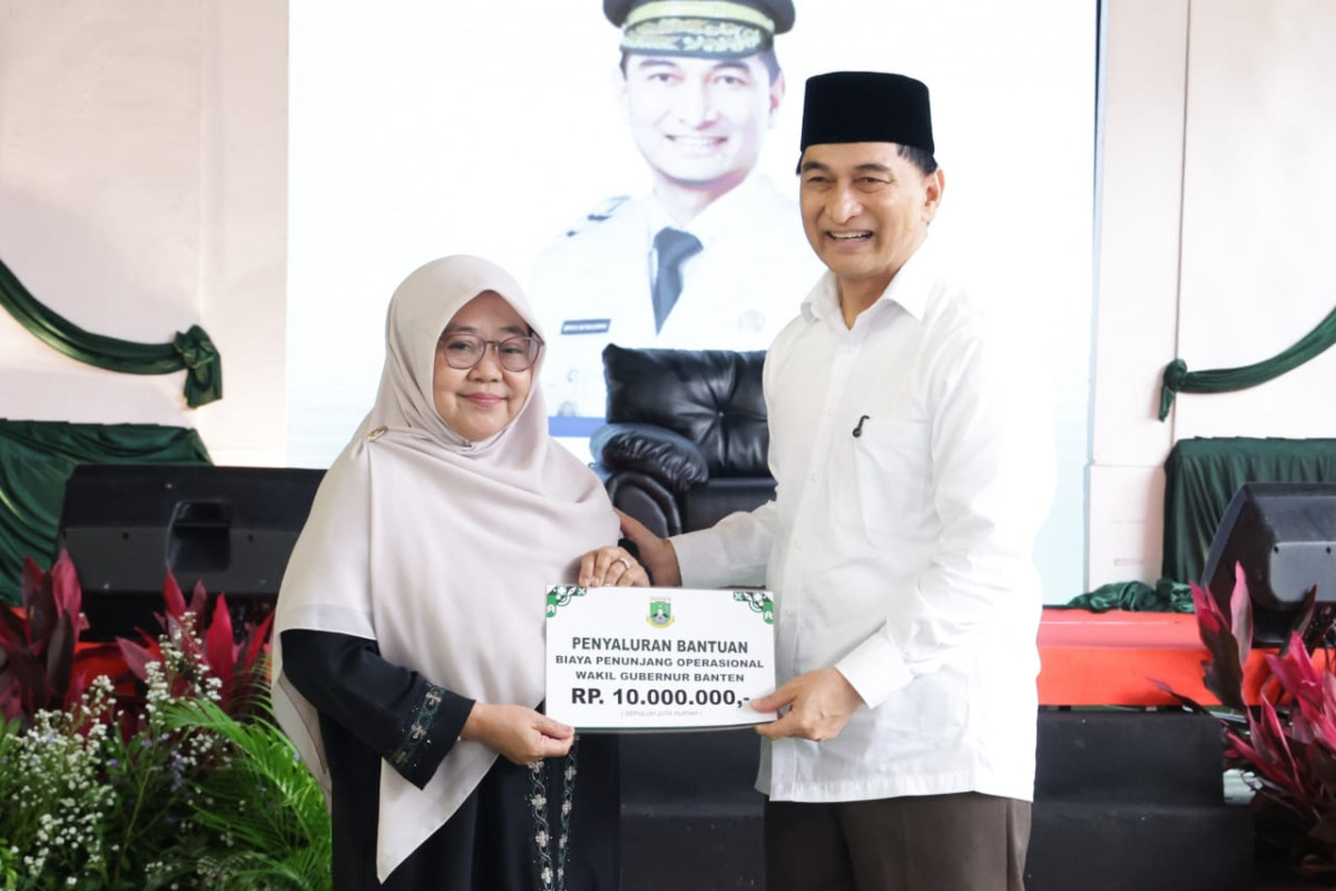 Wagub Banten Apresiasi Kontribusi Pendidikan Yayasan Al-Amanah Al-Bantani, Dorong Penguatan Teknologi