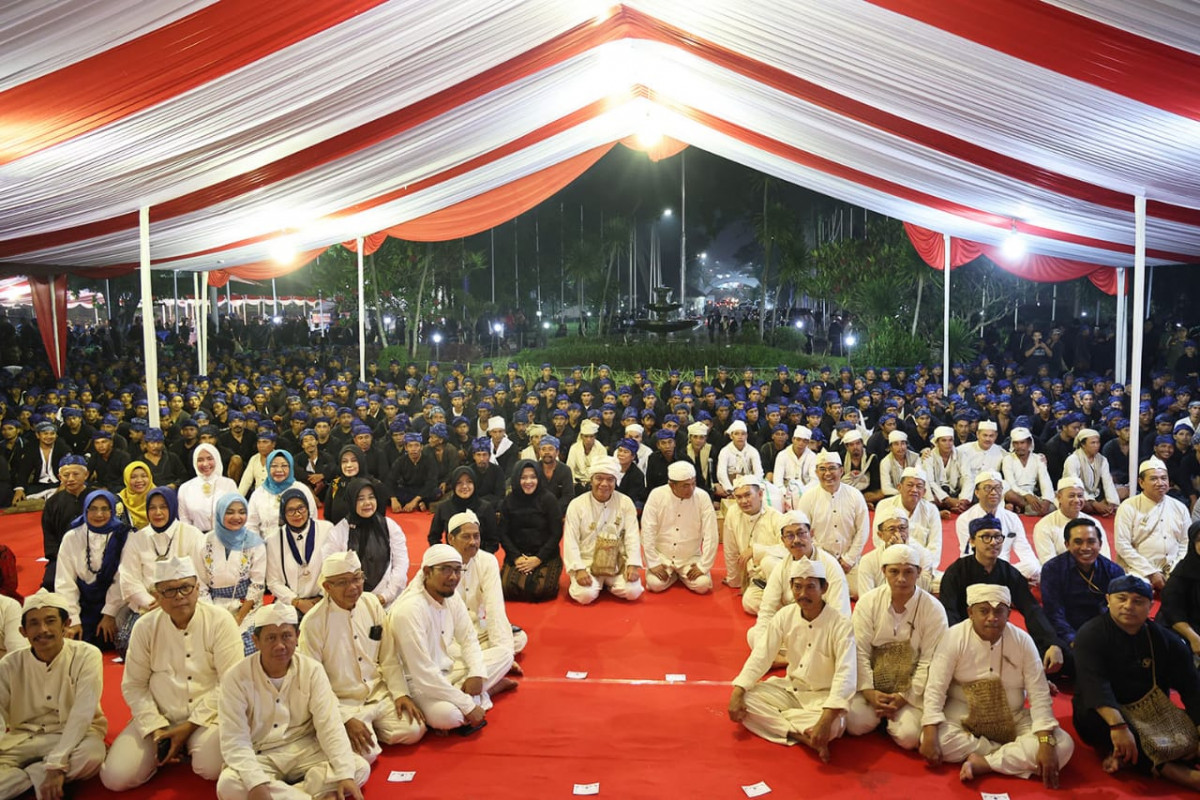 Seba Baduy 2024, Pj Gubernur Banten Al Muktabar Titipkan Tumbuh Kembang Anak