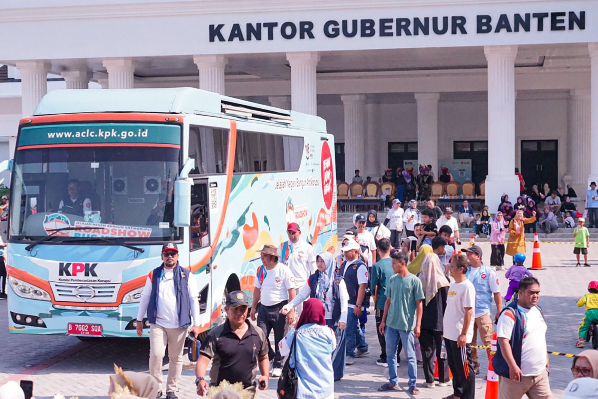 Tutup Roadshow Bus KPK, Pj Gubernur Al Muktabar: Partisipasi Masyarakat Banten Sangat Tinggi