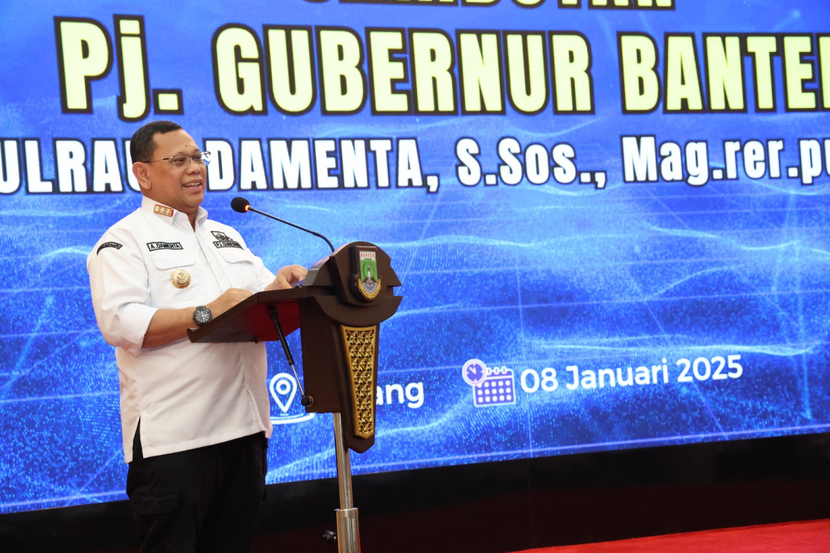 Pj Gubernur A Damenta Bersyukur Pemerintah Kabupaten/Kota se-Provinsi Banten Raih Penghargaan HAM