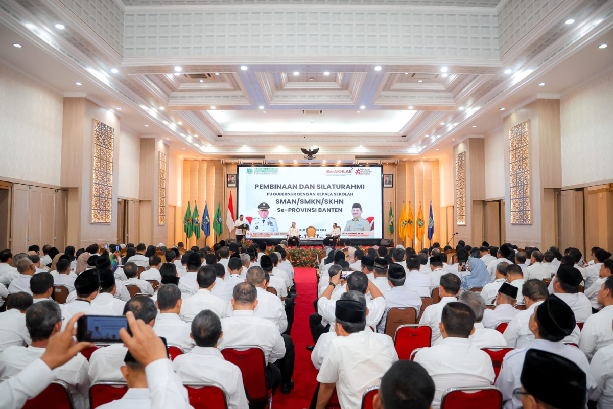 Pj Gubernur Banten A Damenta :  Kepsek Harus Miliki Inovasi Pengajaran