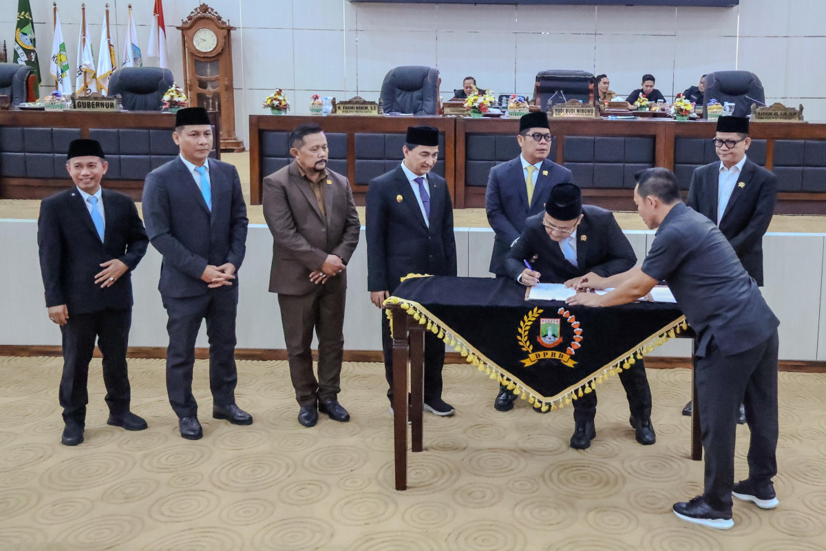 Jamkrida Banten Resmi Menjadi Perseroda, Wagub Dimyati Tekankan Tata Kelola Profesional