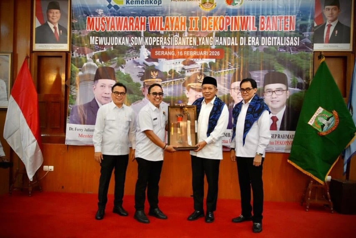 Pemprov Banten Dorong Koperasi Jadi Penggerak UMKM untuk Perkuat Rantai Pasok dan Akses Pasar