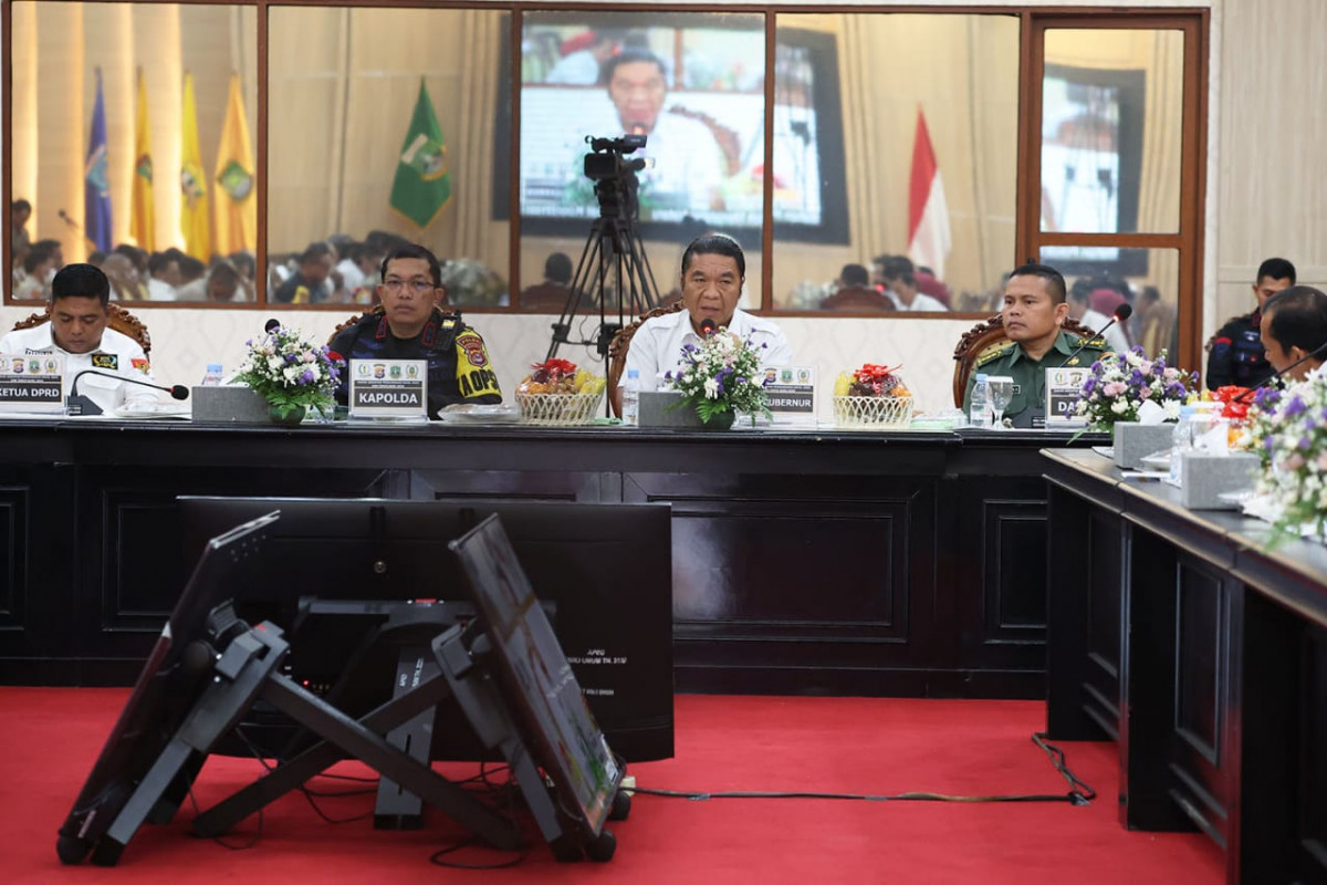 Pj Gubernur Banten Al Muktabar Matangkan Persiapan Libur Nataru