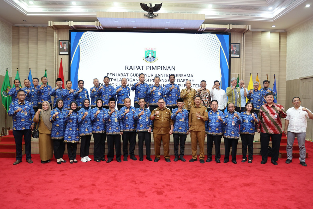 Pj Gubernur Banten A Damenta Ingatkan OPD Fokus Penyelesaian Program Kerja 2024