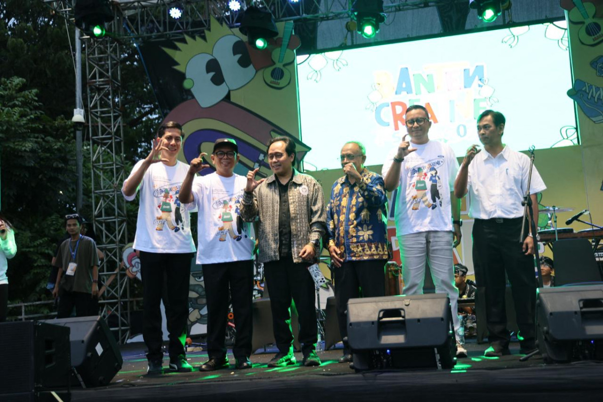 Gubernur Banten Andra Soni: Ekonomi Kreatif Salah Satu Tulang Punggung Pertumbuhan Ekonomi