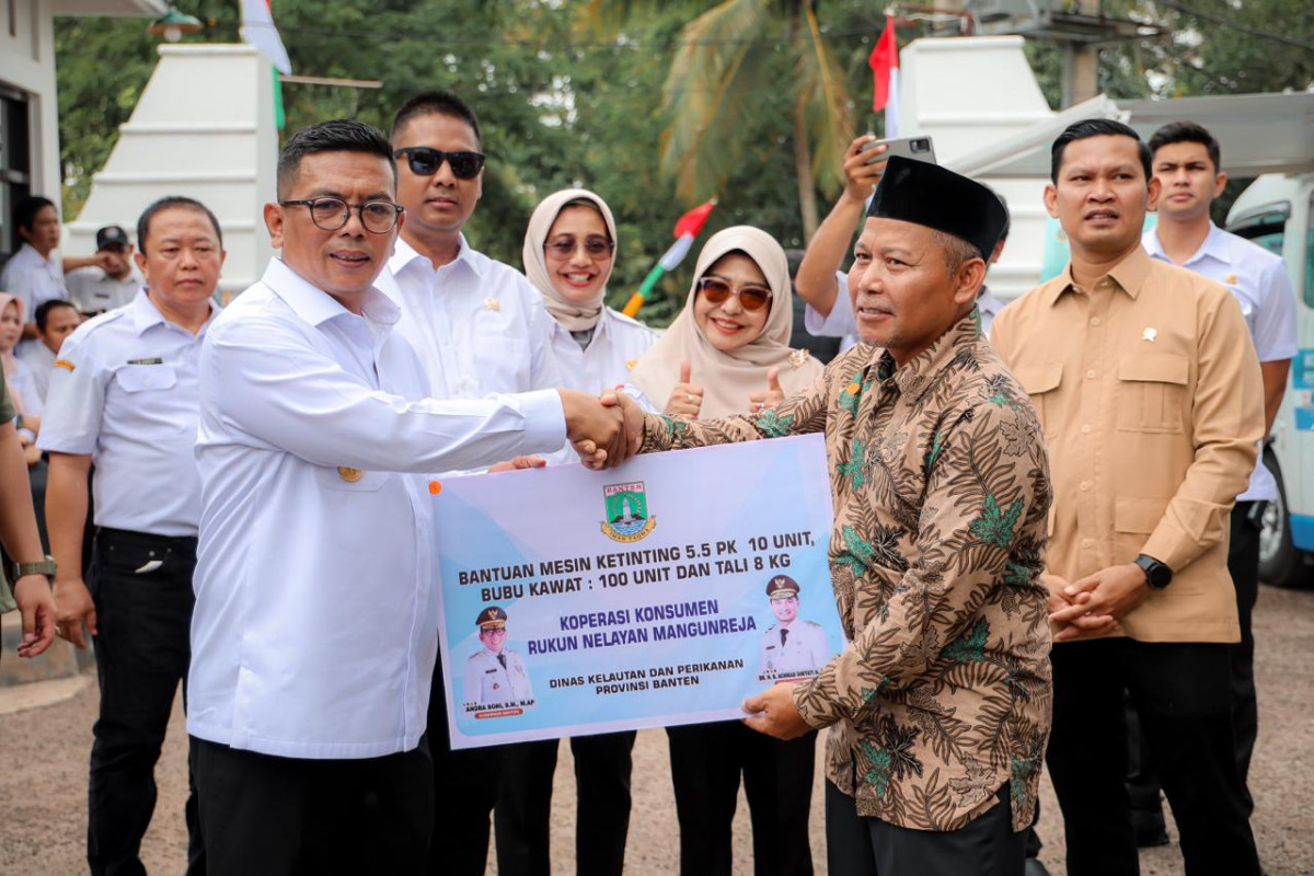 Gubernur Banten Andra Soni Buka Program Banten Makmur Melalui Sektor Kelautan dan Perikanan