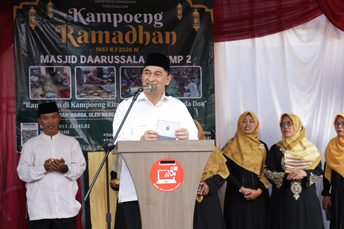 Dibuka Wagub Dimyati, Kampoeng Ramadan Graha Mutiara Jadi Wadah Perkuat Iman dan Kepedulian Sosial