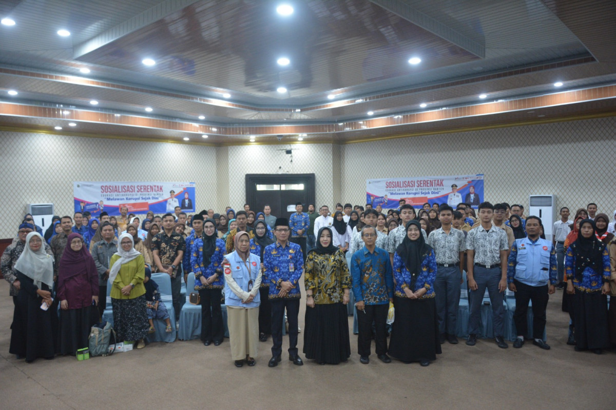Plh Sekda Nana Supiana: Pemprov Banten Komitmen Wujudkan Budaya Antikorupsi