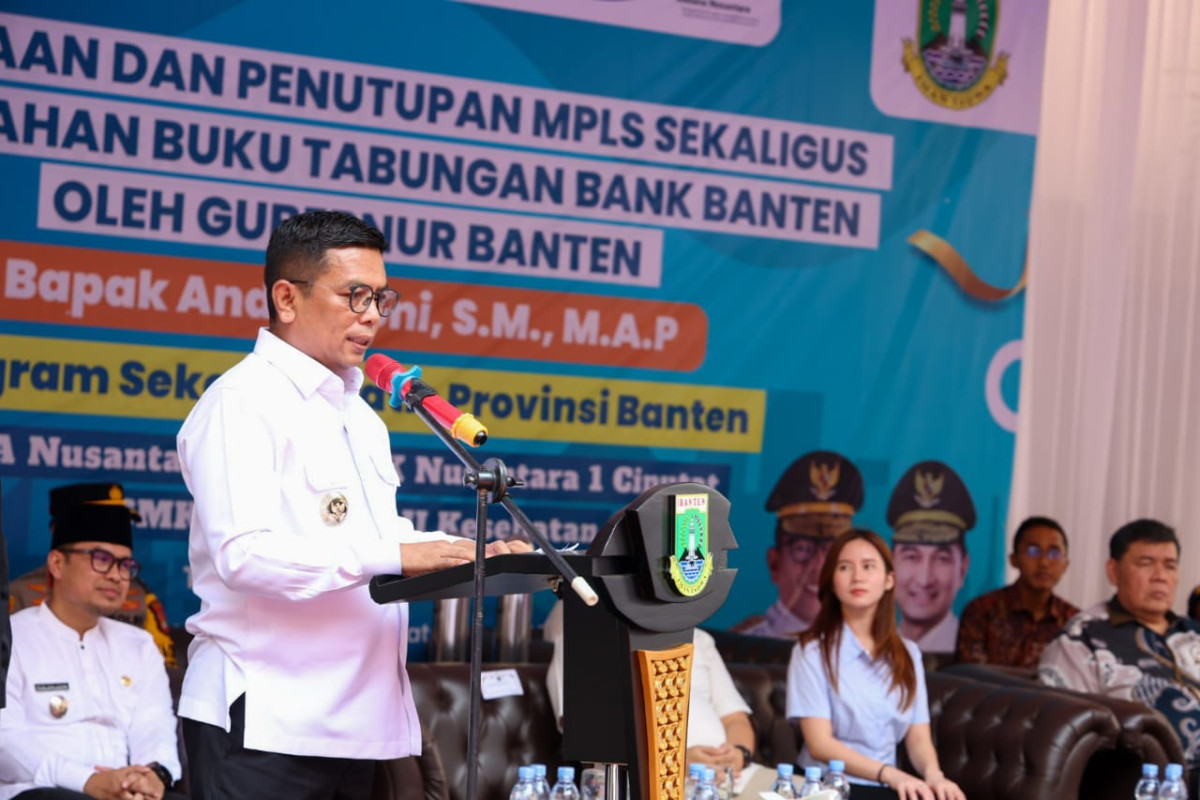 Program Sekolah Gratis Provinsi Banten Running!