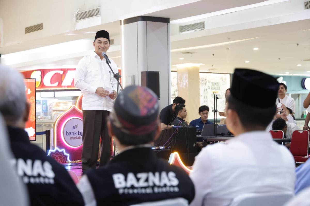 Semarak Ramadan 2026, Wagub Dimyati Serukan Pembayaran ZIS Melalui Baznas