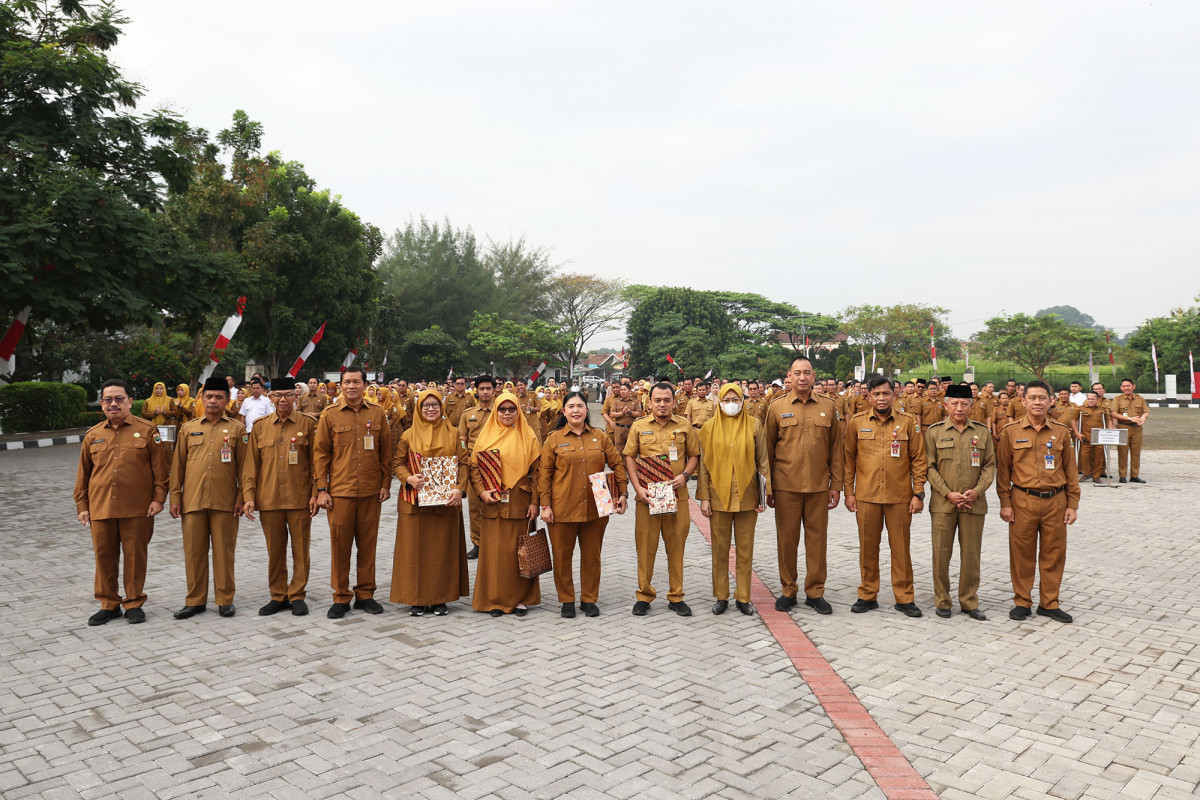 Apel Pagi di Lingkungan Sekretariat Daerah Provinsi Banten