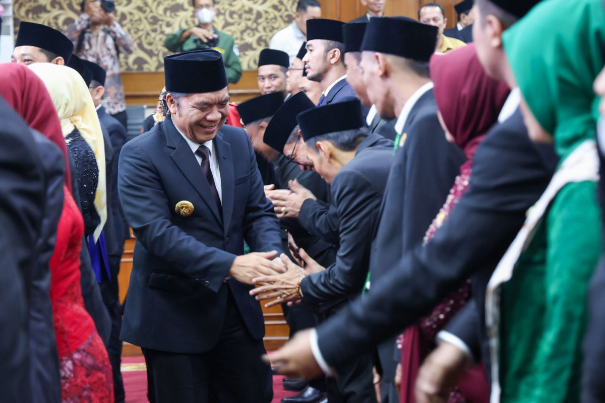 Tumbuh Menjadi Daerah Industri dan Jasa, Pj Gubernur Banten Al Muktabar Pesankan Ketahanan Pangan Kabupaten Serang Dijaga