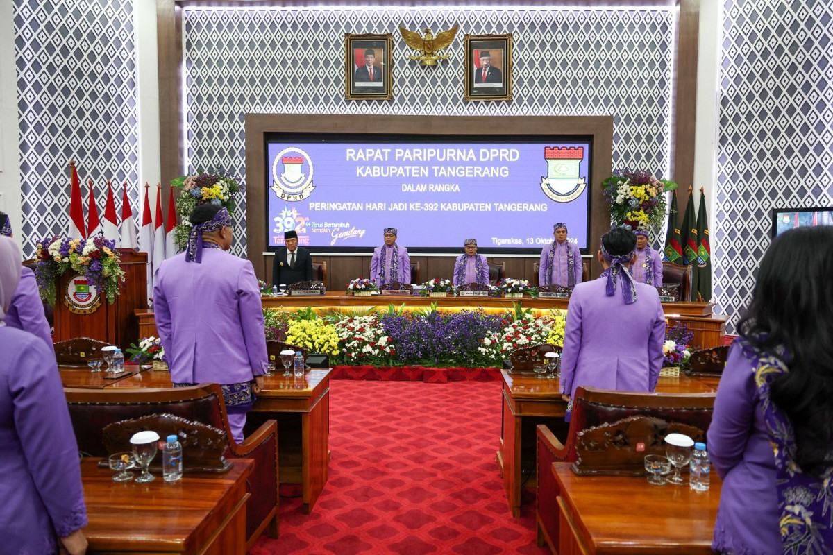 Hari Jadi Ke-392 Kabupaten Tangerang, Pj Gubernur Banten Al Muktabar Pesankan Komitmen Kemudahan Berusaha