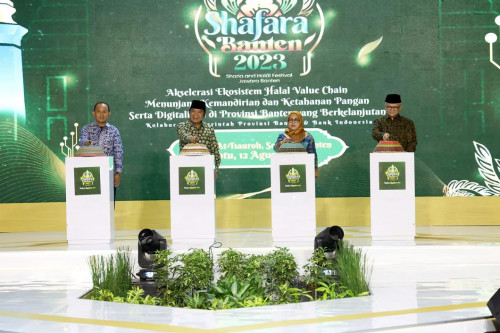 Miliki Potensi Besar, Pj Gubernur Al Muktabar Optimis Ekonomi Syariah dan Halal Berkembang di Provinsi Banten