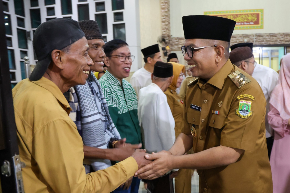 Safari Ramadan.1446H, Gubernur Banten Andra Soni Dengarkan Aspirasi dan Salurkan Bantuan