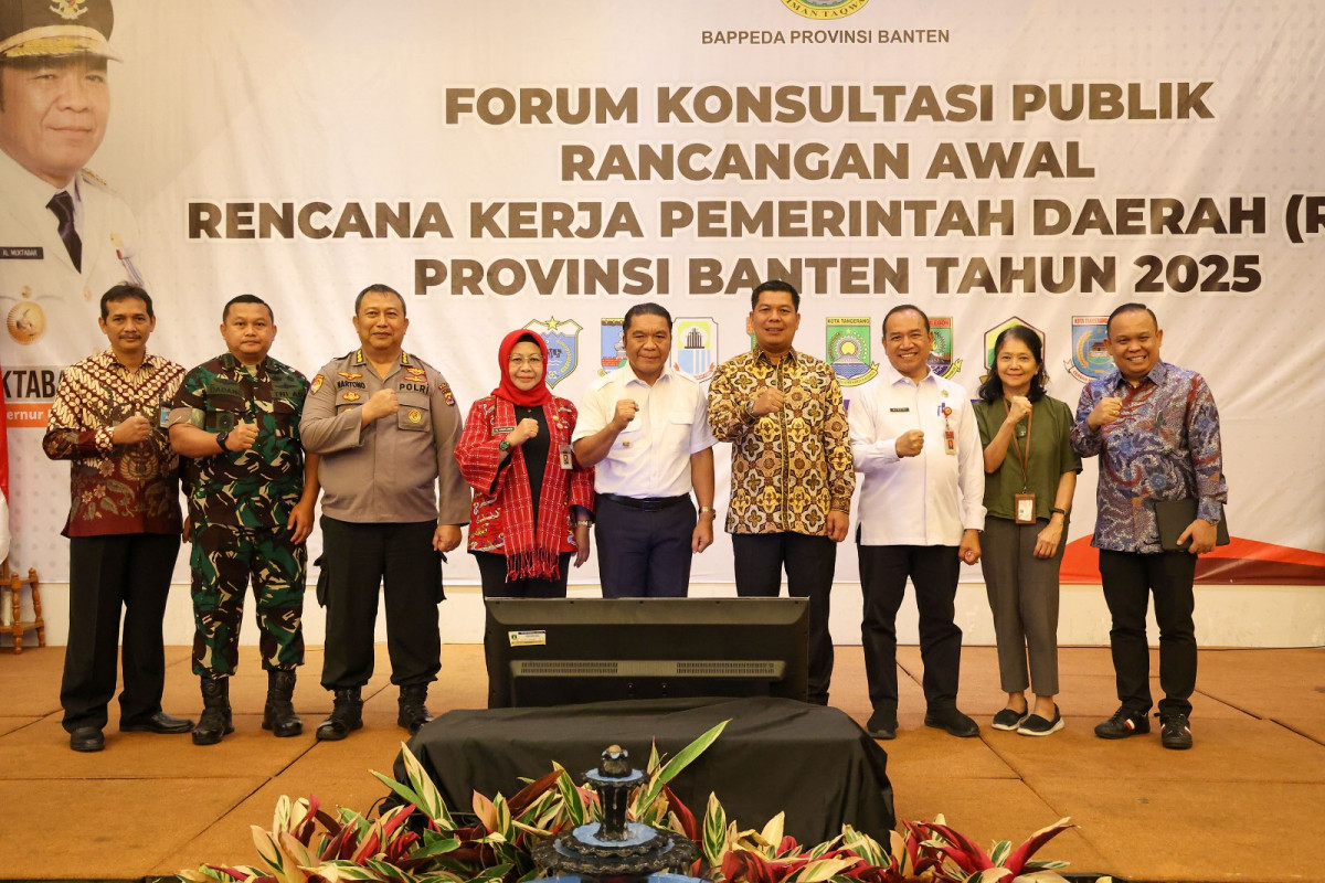 Pj Gubernur Banten Al Muktabar: RKPD 2025 Harus Mampu Menjawab Isu Untuk Mewujudkan Indonesia Emas