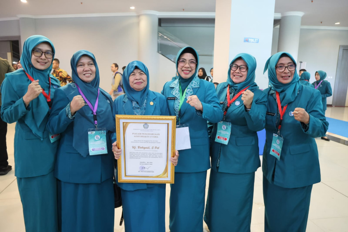 Ketua TP PKK Provinsi Banten Tinawati Andra Soni: Sinergi Antar Wilayah Penting Dalam Pemberdayaan Keluarga