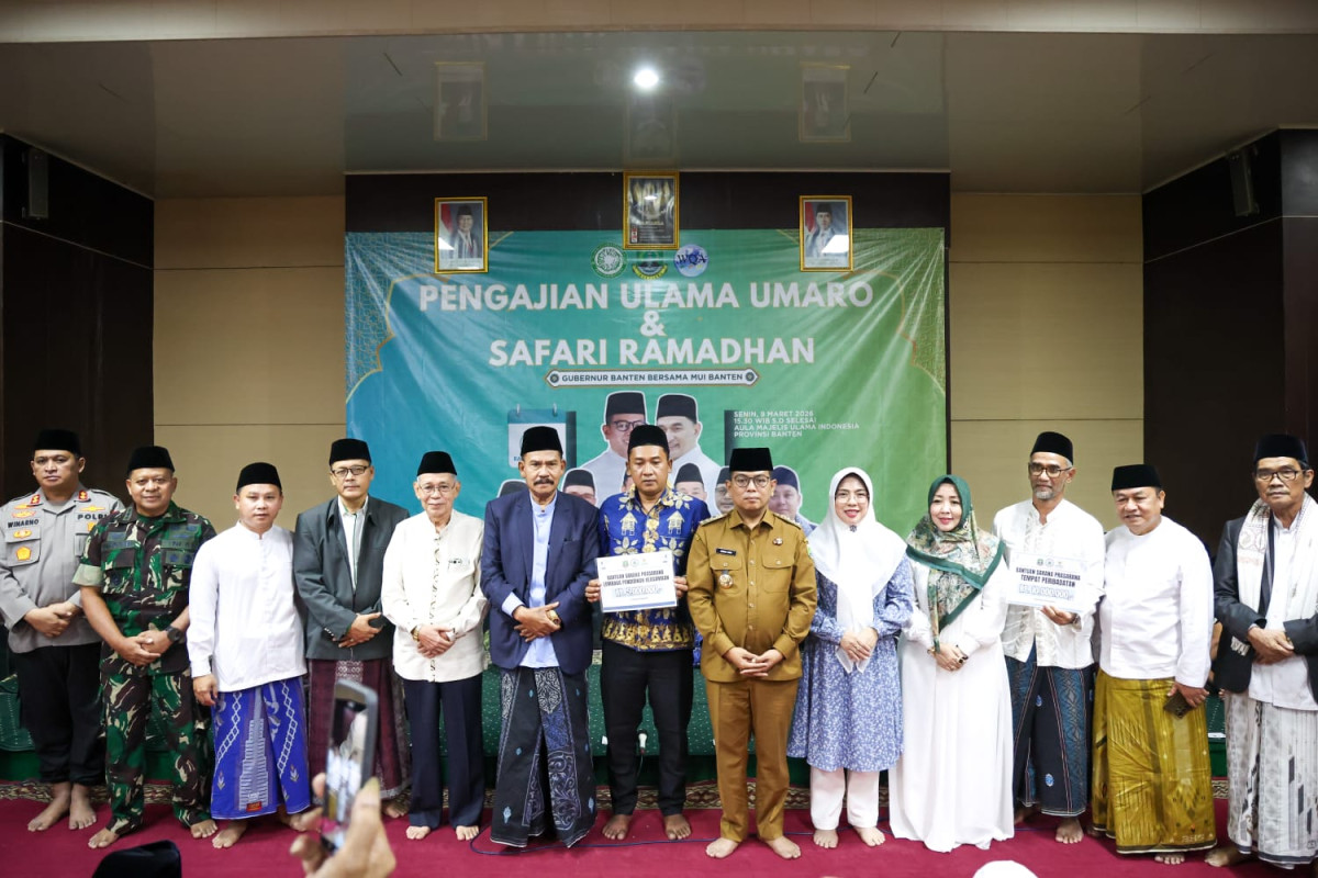 MUI Banten Apresiasi Kinerja Setahun Kepemimpinan Andra Soni–Dimyati Natakusuma