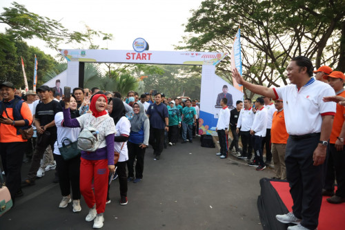 HUT Ke-76 Koperasi, Pj Gubernur Banten Al Muktabar: Koperasi Soko Guru Perekonomian Indonesia