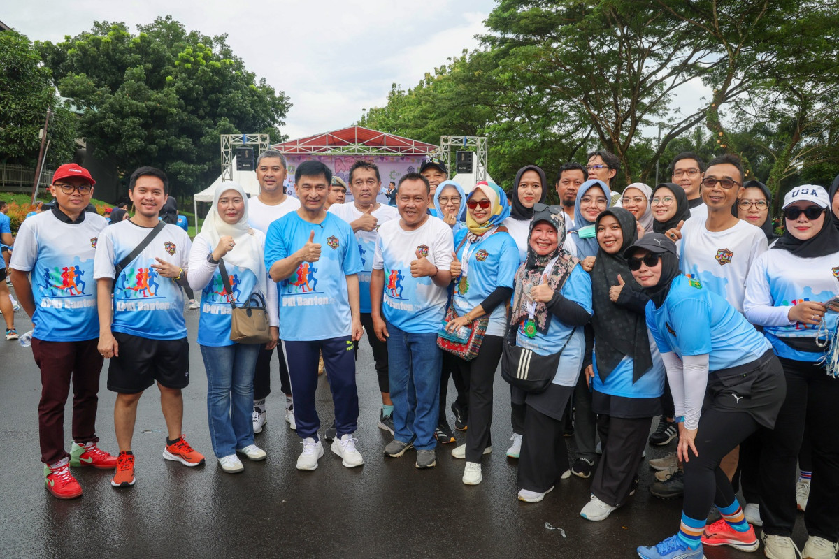 Wagub Banten A Dimyati Natakusumah Ajak Masyarakat Selalu Berolahraga