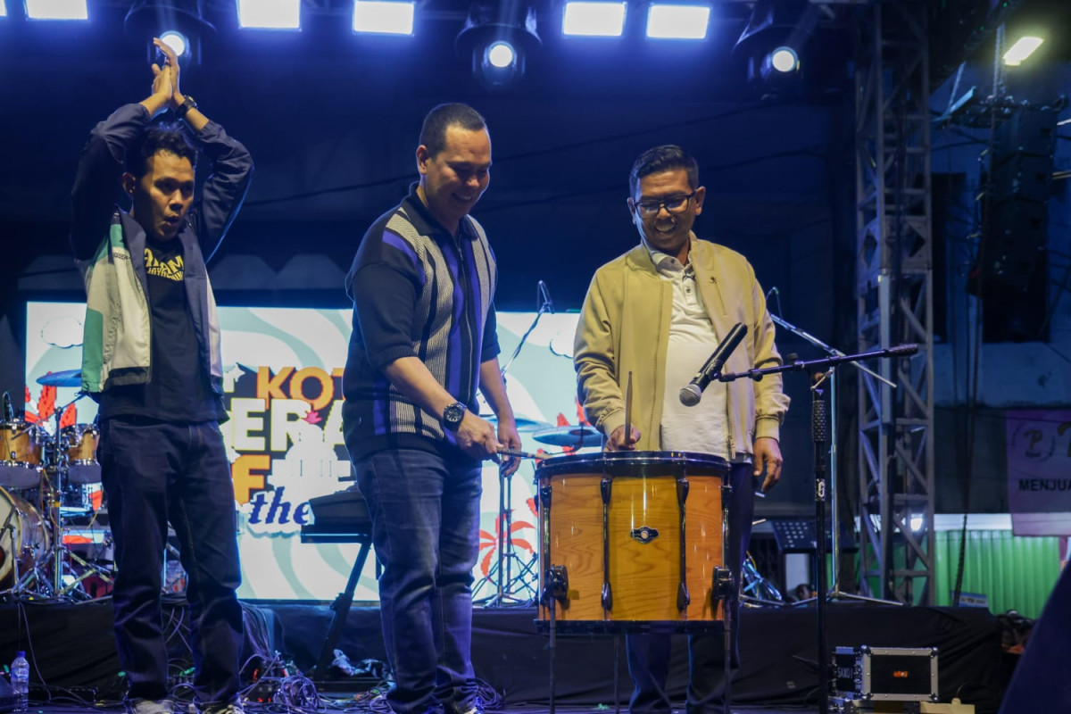 Resmikan Royal Baroe, Gubernur Andra Soni Targetkan Jadi Ikon Ekonomi Kreatif Kota Serang