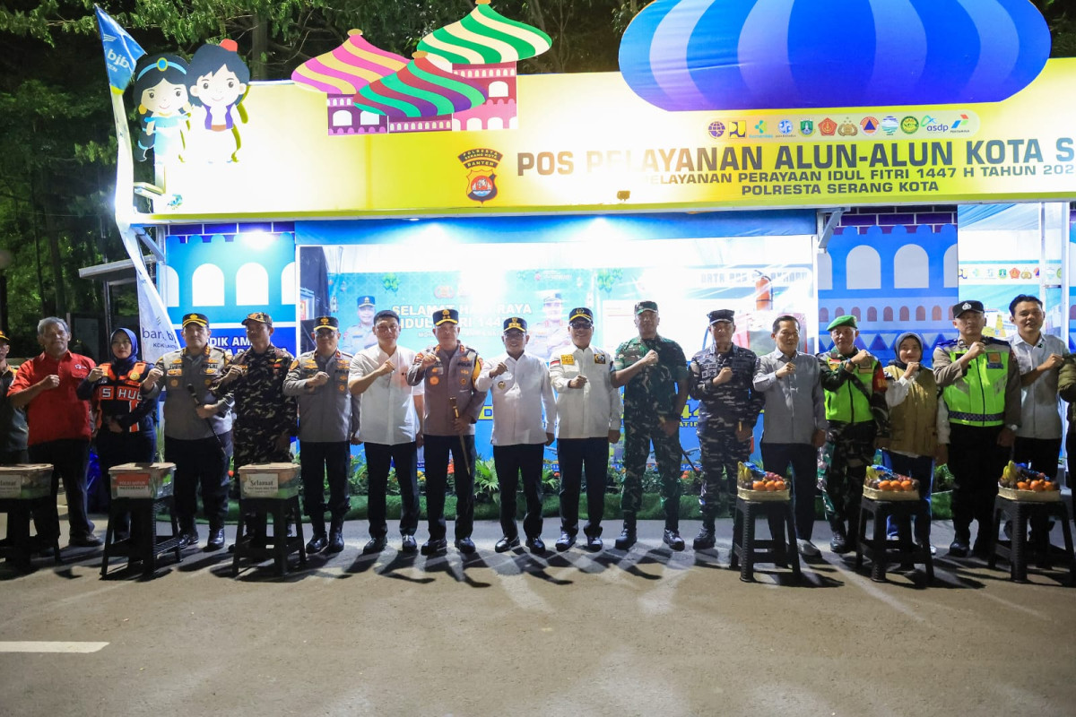 Relawan Pos Pengamanan Lebaran Dapat Apresiasi Gubernur Andra Soni