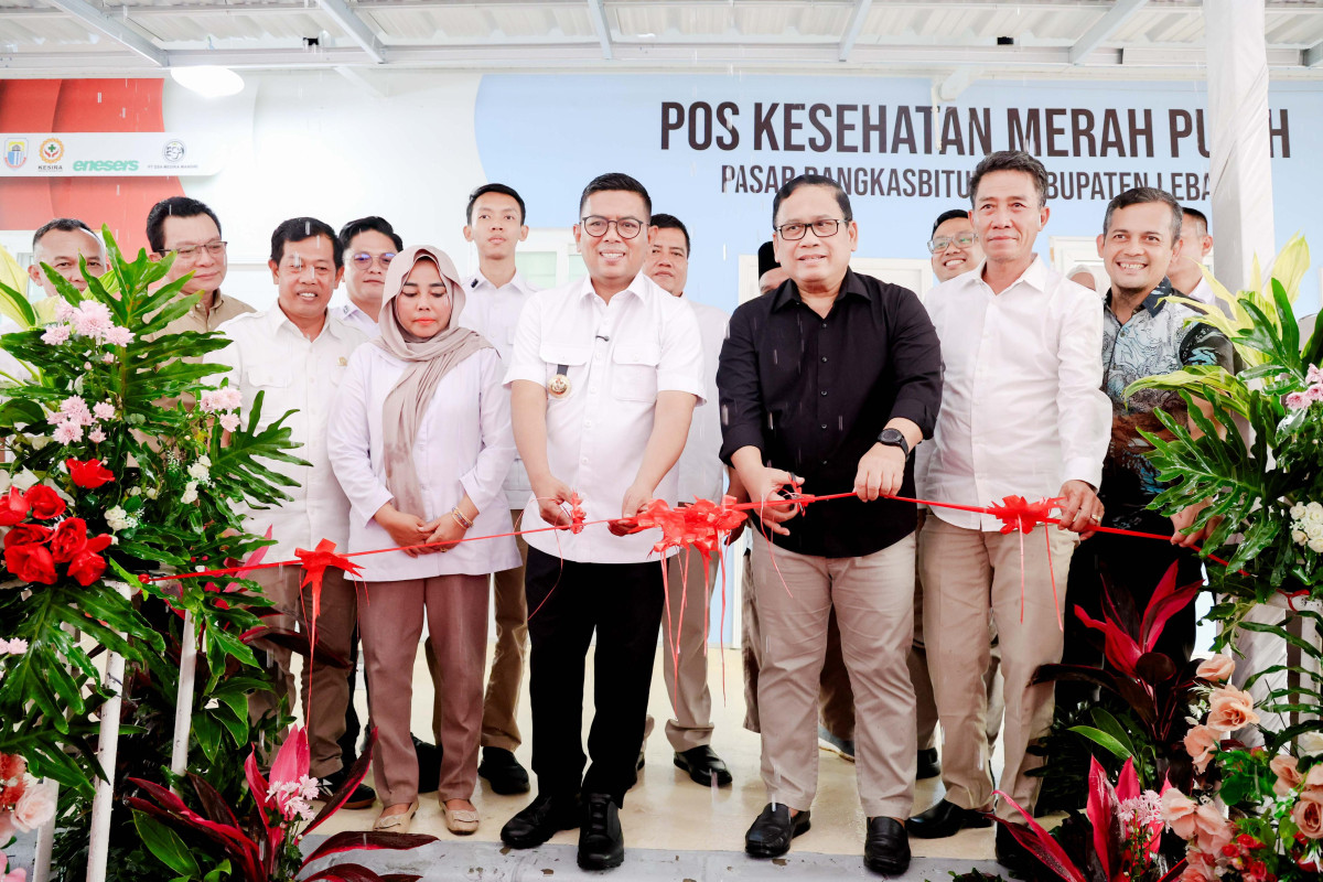 Perkuat Upaya Preventif, Gubernur Andra Soni Resmikan Pos Kesehatan Merah Putih di Rangkasbitung