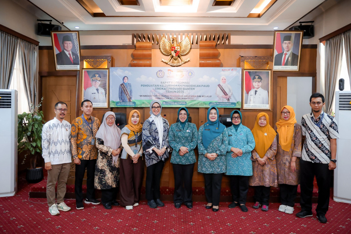 Rakor Penguatan Kelembagaan Paud, Bunda Paud Tinawati Andra Soni: Sinergitas Lintas Sektor Penting