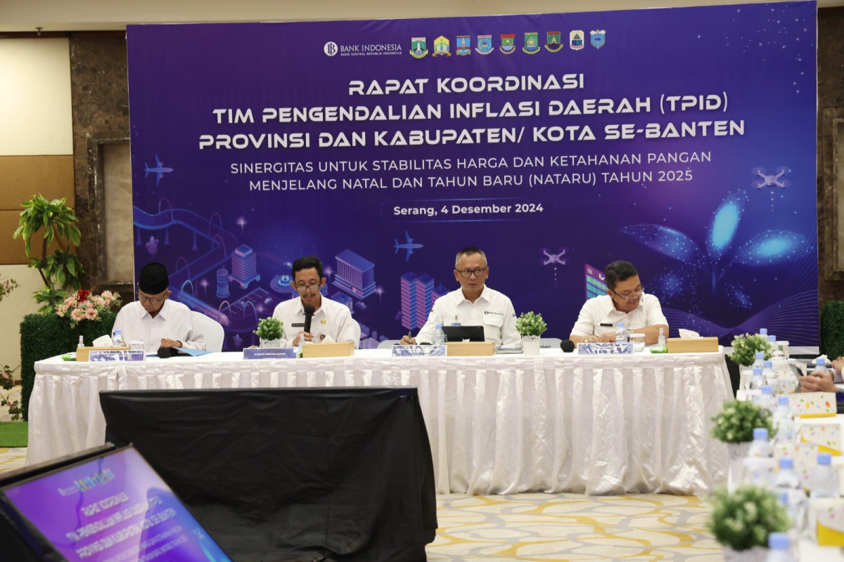 Pj Sekda Provinsi Banten Usman Asshiddiqi Qohara: TPID Berperan Pastikan Stabilitas Harga dan Jaga Daya Beli Masyarakat