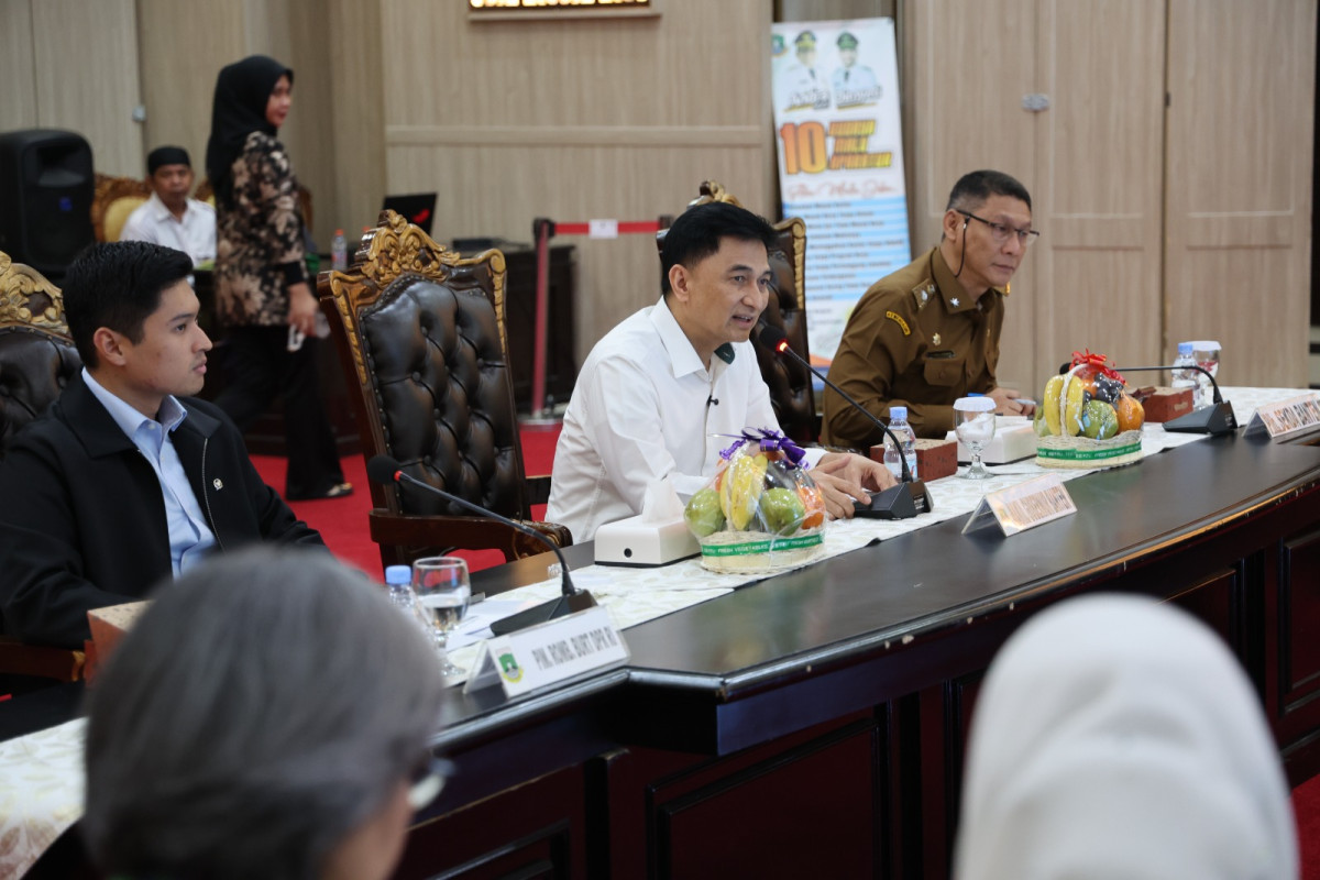 Wagub Banten A Dimyati Natakusumah Terima Kunjungan BURT DPR RI