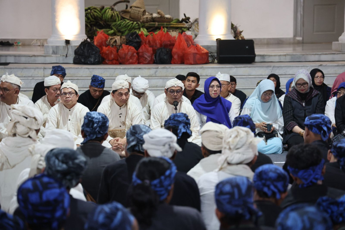 Gubernur Banten Andra Soni Terima Seba Gede Masyarakat Baduy