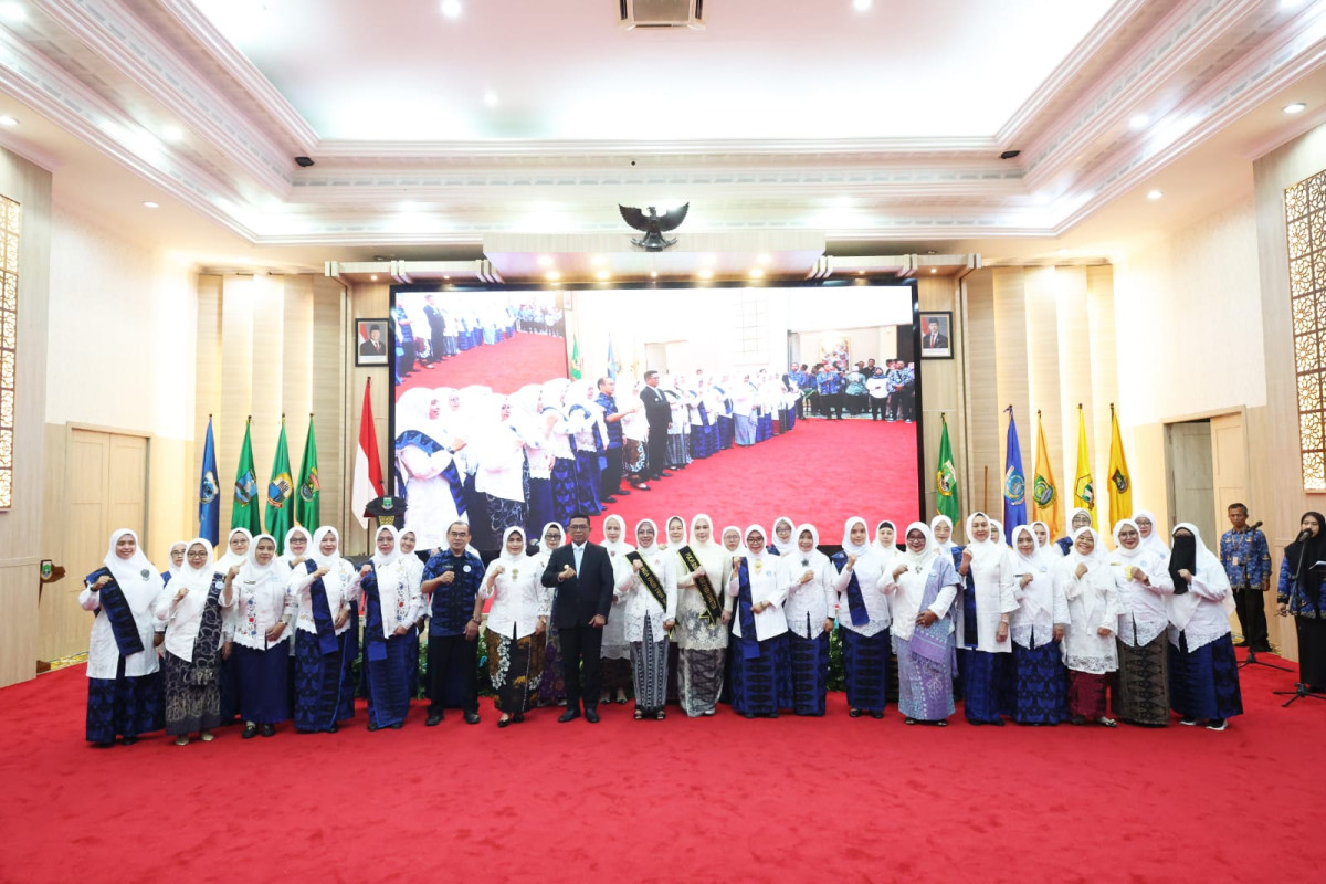 Ketua Dekranasda Provinsi Banten Tinawati Andra Soni Lantik Ketua Dekranasda Kabupaten/Kota di Provinsi Banten