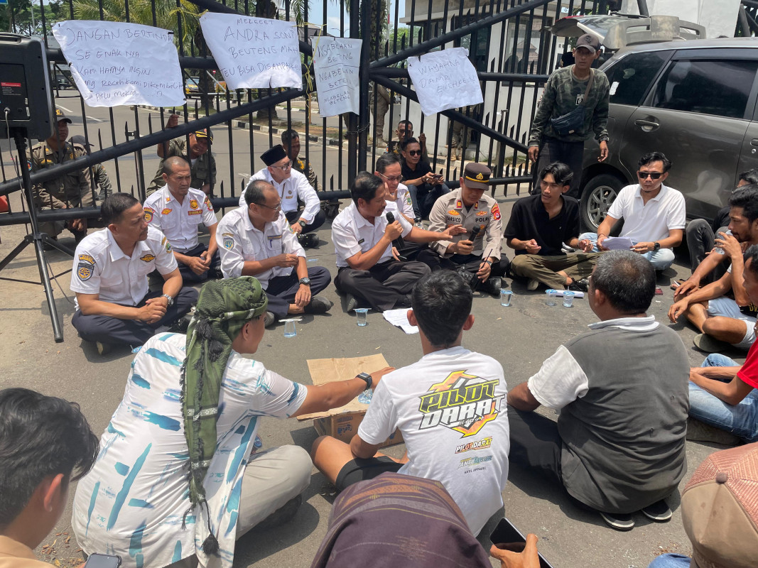 Pemprov Banten Terbuka Terima Aspirasi Komunitas Angkot Soal Trans Banten