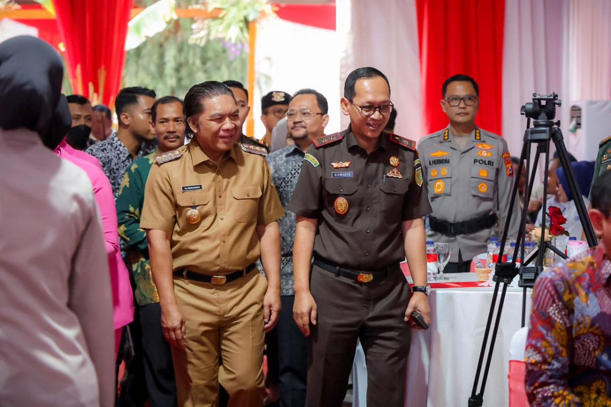 *Pj Gubernur Banten Al Muktabar Hadiri Syukuran HUT ke-79 Korps Brimob Polri *