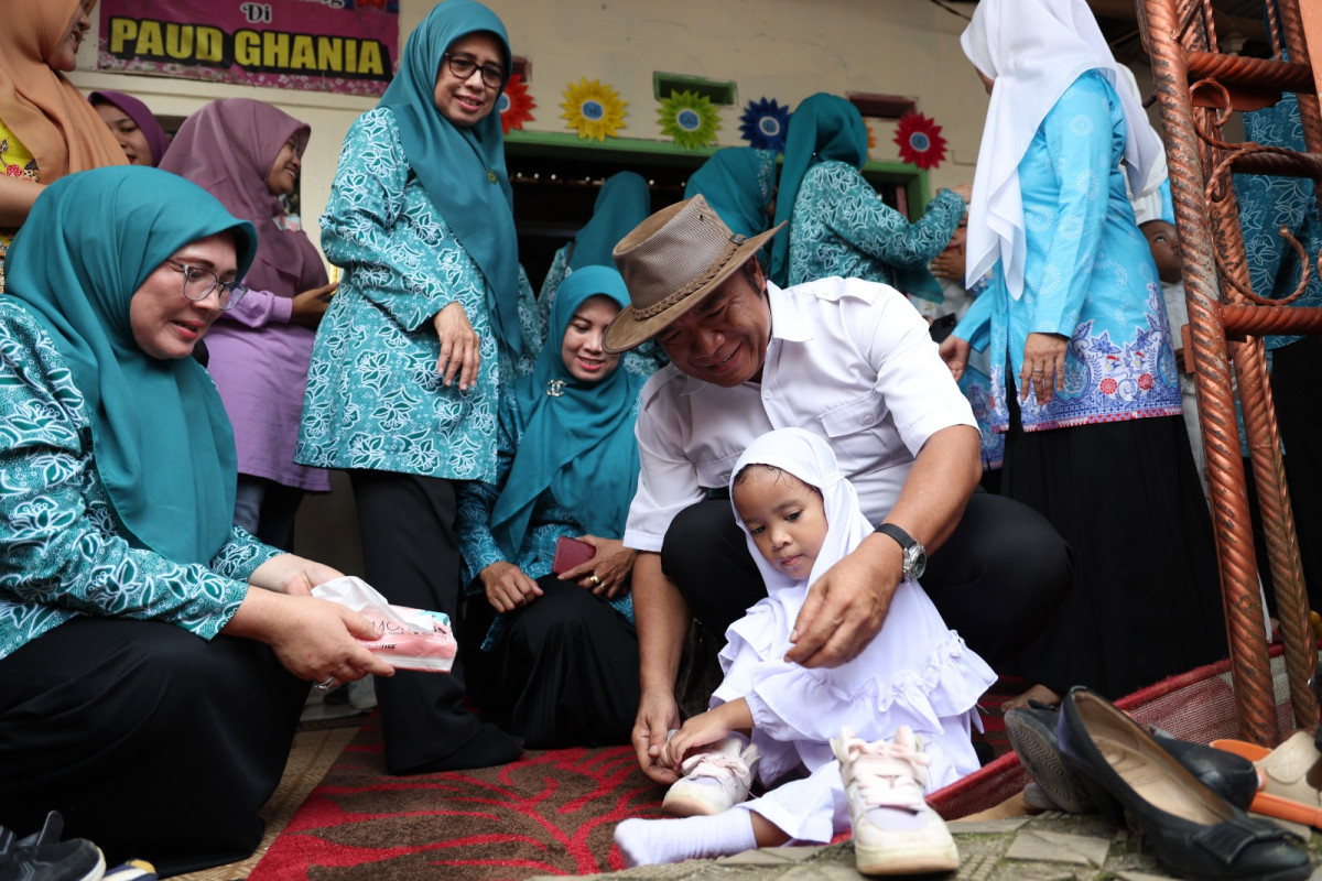 Bunda PAUD Provinsi Banten Tine Al Muktabar: Merdeka Belajar Adalah Belajar Menyenangkan Sambil Bermain