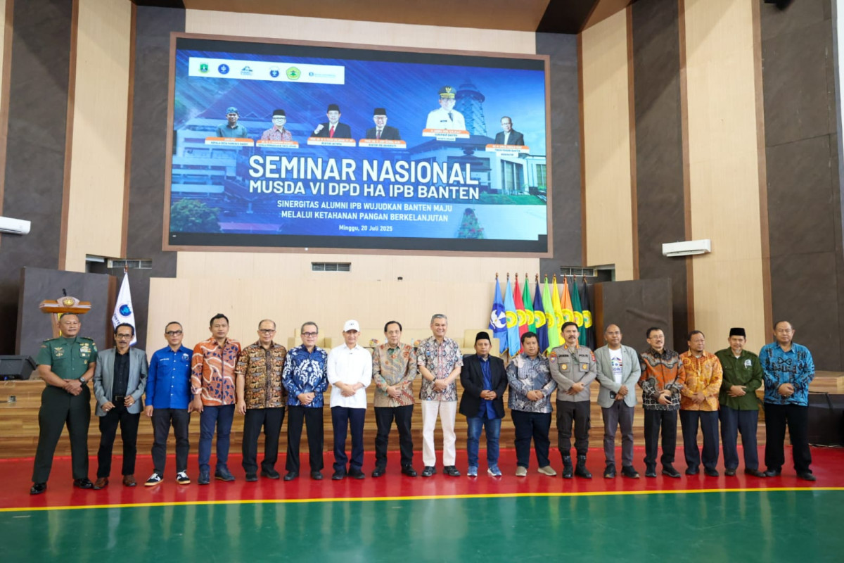 Hadiri Seminar dan Musda DPD HA IPB Banten, Wagub A Dimyati Natakusumah : Bersama Wujudkan Ketahanan Pangan