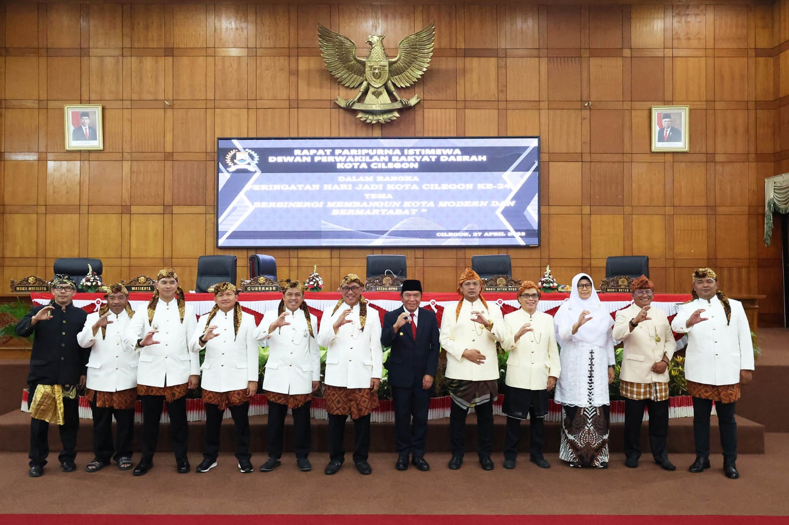 24 Tahun Kota Cilegon, Pj Gubernur Banten Al Muktabar Ajak Tingkatkan Kinerja Pembangunan