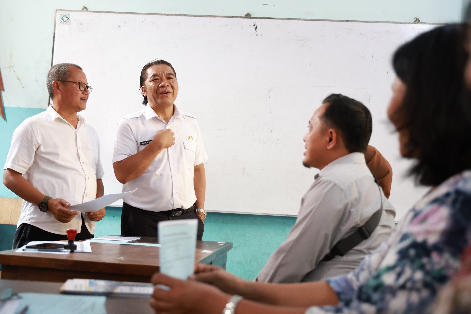 Al Muktabar Verifikasi Faktual Siswa Lulus PPDB SMAN I Kota Serang ke Rumah